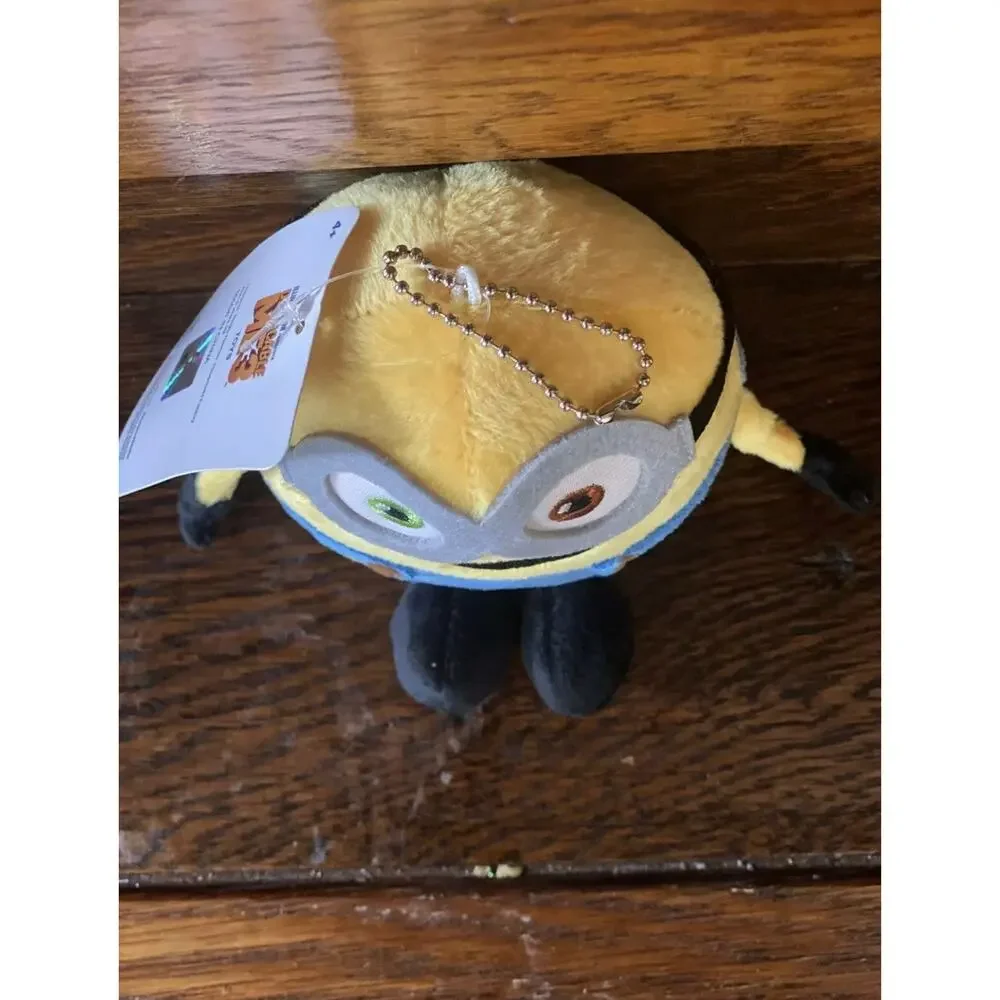 Despicable Me Minion Bob 6” Plush One Eye Green Brown NWT Stuffed Doll